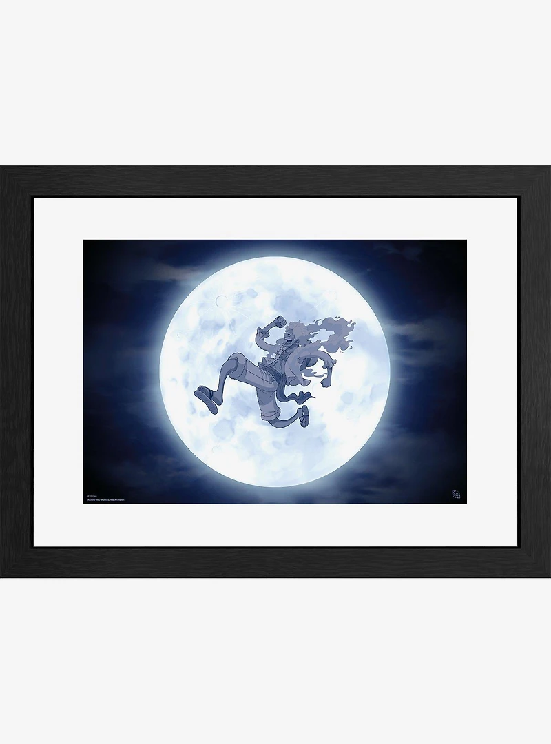 One Piece Nika Framed Print