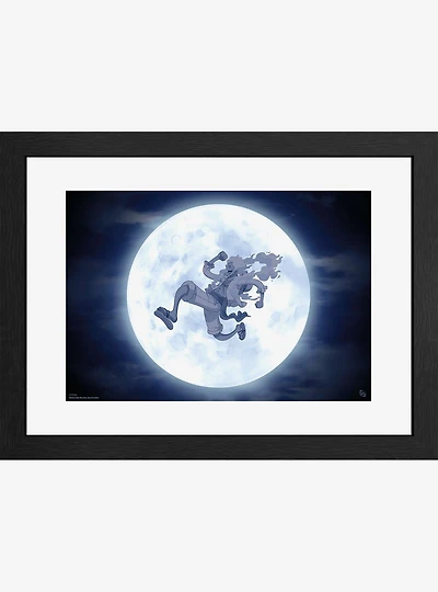One Piece Nika Framed Print