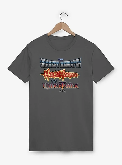 WWE Gravest Rematch Hulk Hogan V Undertaker T-Shirt