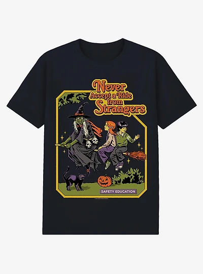 Steven Rhodes Never Accept A Ride T-Shirt