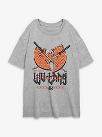 Wu-Tang Clan Enter The Womens Oversized T-Shirt