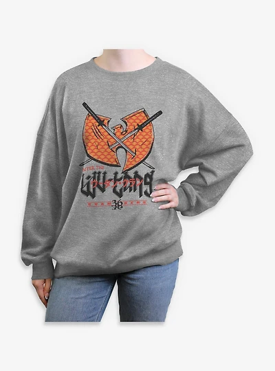 Wu-Tang Clan Enter The Womens Oversized Sweatshirt