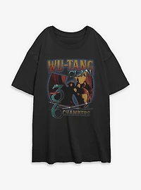 Wu-Tang Clan 36 Chambers Womens Oversized T-Shirt