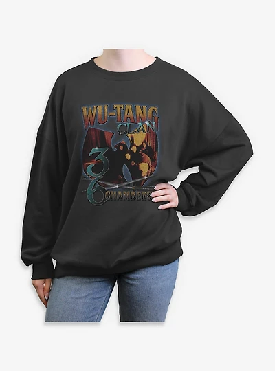 Wu-Tang Clan 36 Chambers Womens Oversized Sweatshirt
