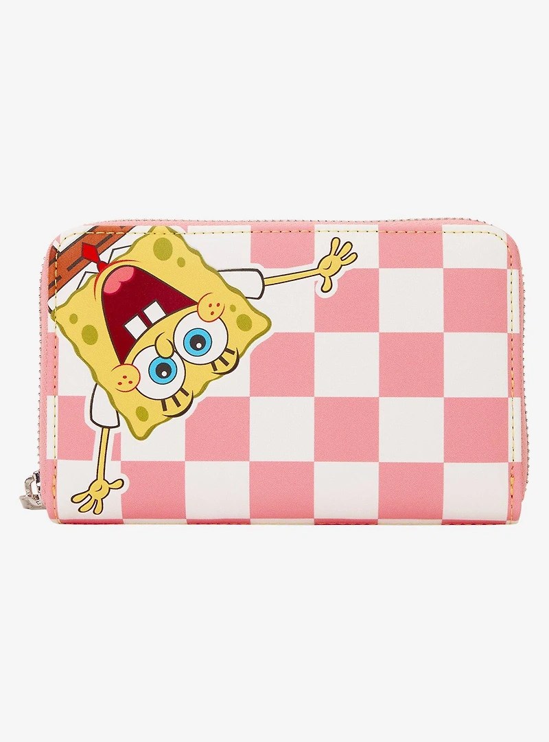 Loungefly SpongeBob SquarePants Patrick & SpongeBob Checkered Wallet