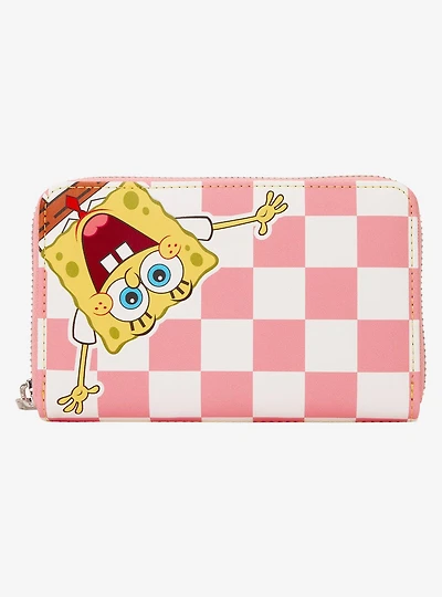 Loungefly SpongeBob SquarePants Patrick & SpongeBob Checkered Wallet