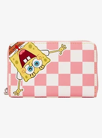 Loungefly SpongeBob SquarePants Patrick & SpongeBob Checkered Wallet