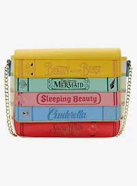 Loungefly Disney Princesses Books Figural Crossbody Bag