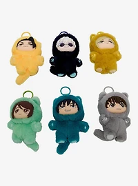 Jujutsu Kaisen Characters Cat Ear Blind Box Plush Keychain