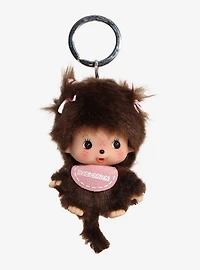 Monchchichi Bebichhichi Girl Plush Keychain