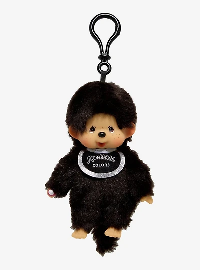 Monchhichi Colors Black Plush Clip