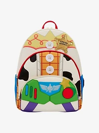 Loungefly Disney Pixar Toy Story 5 Jessie, Woody, and Buzz Multi-Pocket Mini Backpack
