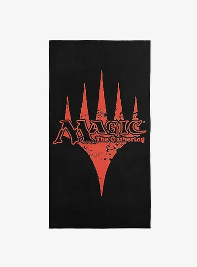Magic: The Gathering Retro Orange Logo Microfiber Beach Towel