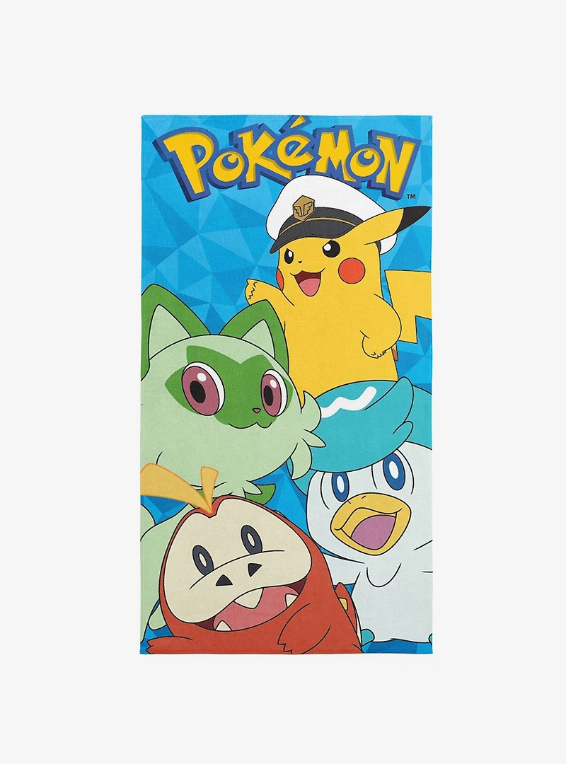 Pokémon Power Group Microfiber Beach Towel