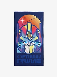 Transformers Rainbow Optimus Microfiber Beach Towel