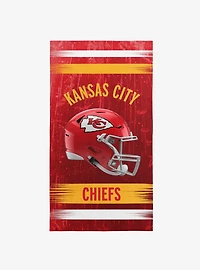 NFL Kansas City Chiefs Blitz Microfiber Beach Towel