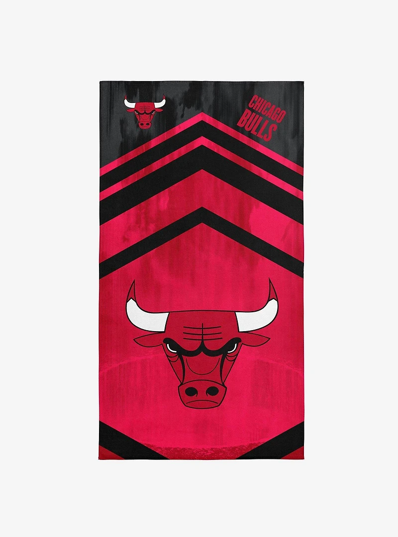 NBA Chicago Bulls Shatter Microfiber Beach Towel