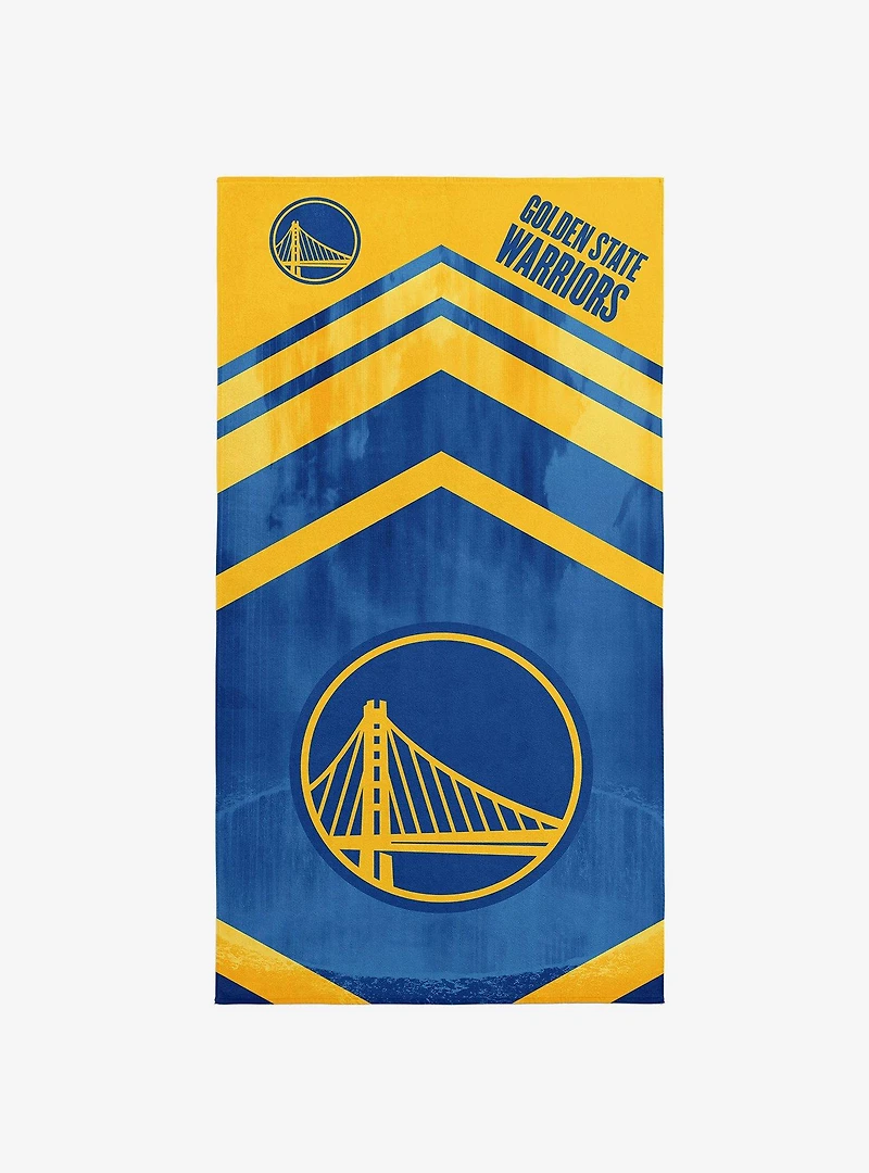 NBA Golden State Warriors Shatter Microfiber Beach Towel