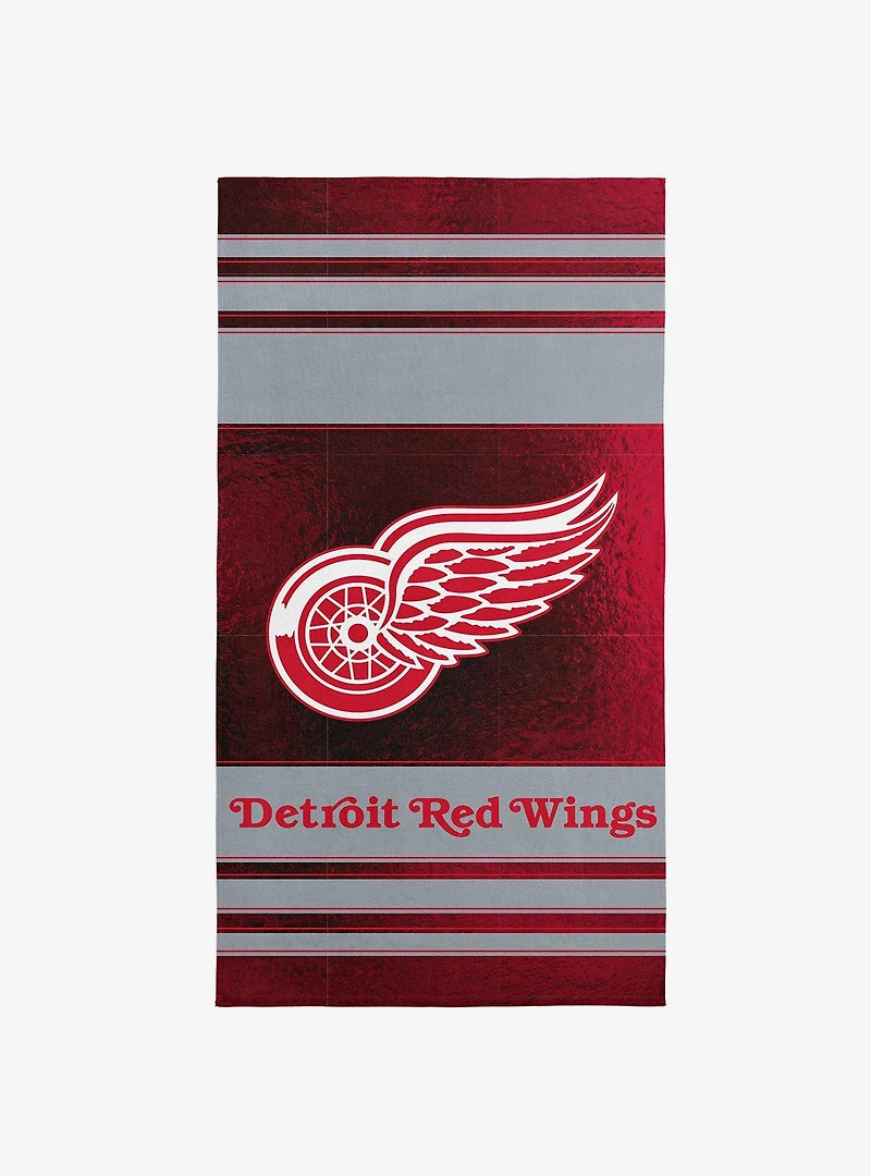 NHL Detroit Red Wings Mirage Microfiber Beach Towel