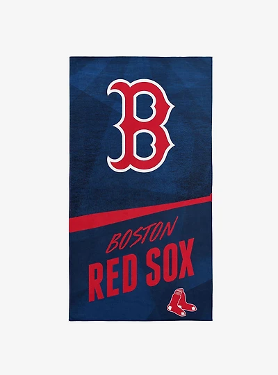 MLB Boston Red Sox Stretch Microfiber Beach Towel