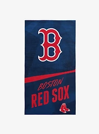 MLB Boston Red Sox Stretch Microfiber Beach Towel