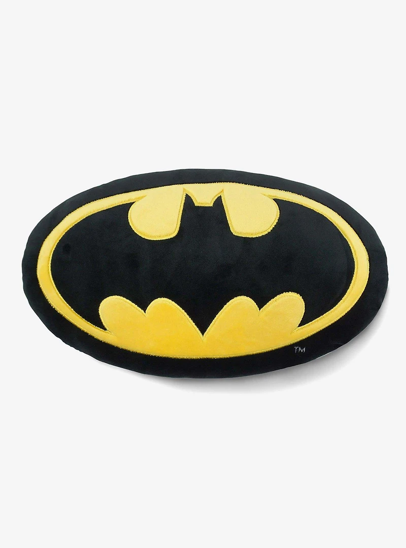 DC Comics Batman Classic Logo Knife Edge Cloud Pillow