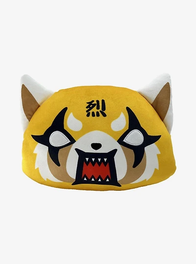 Aggretsuko Rage Face Knife Edge Cloud Pillow