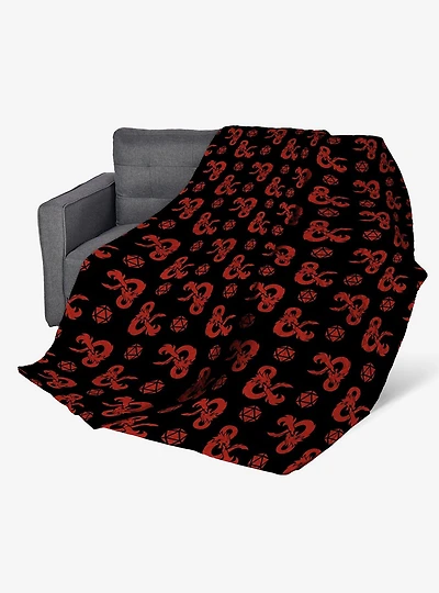 Dungeons & Dragons Heed The Call Twin Quilted Blanket