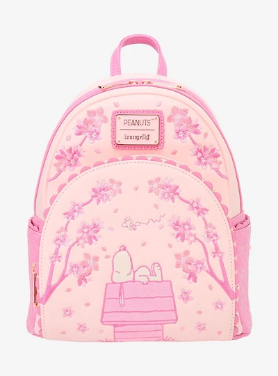 Loungefly Peanuts Cherry Blossom Snoopy Mini Backpack - BoxLunch Exclusive