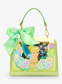 Loungefly Disney Peter Pan Tinker Bell Flower Iridescent Crossbody Bag — BoxLunch Exclusive