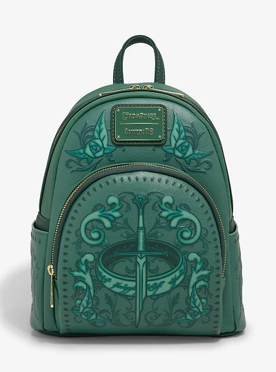 Loungefly The Lord of the Rings Green Icons Mini Backpack - BoxLunch Exclusive
