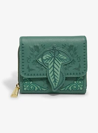 Loungefly The Lord of the Rings Leaf of Lórien Zip Wallet - BoxLunch Exclusive