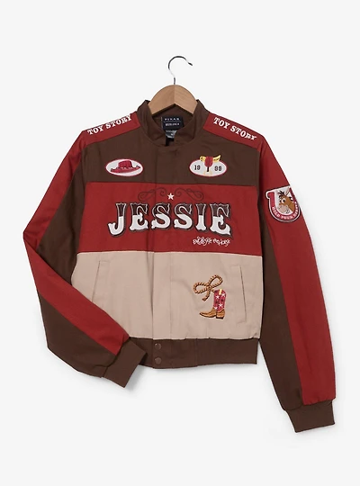 Disney Pixar Toy Story Jessie Women's Cropped Racing Jacket - BoxLunch Exclusive