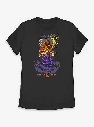 Mortal Kombat Enemies Womens T-Shirt