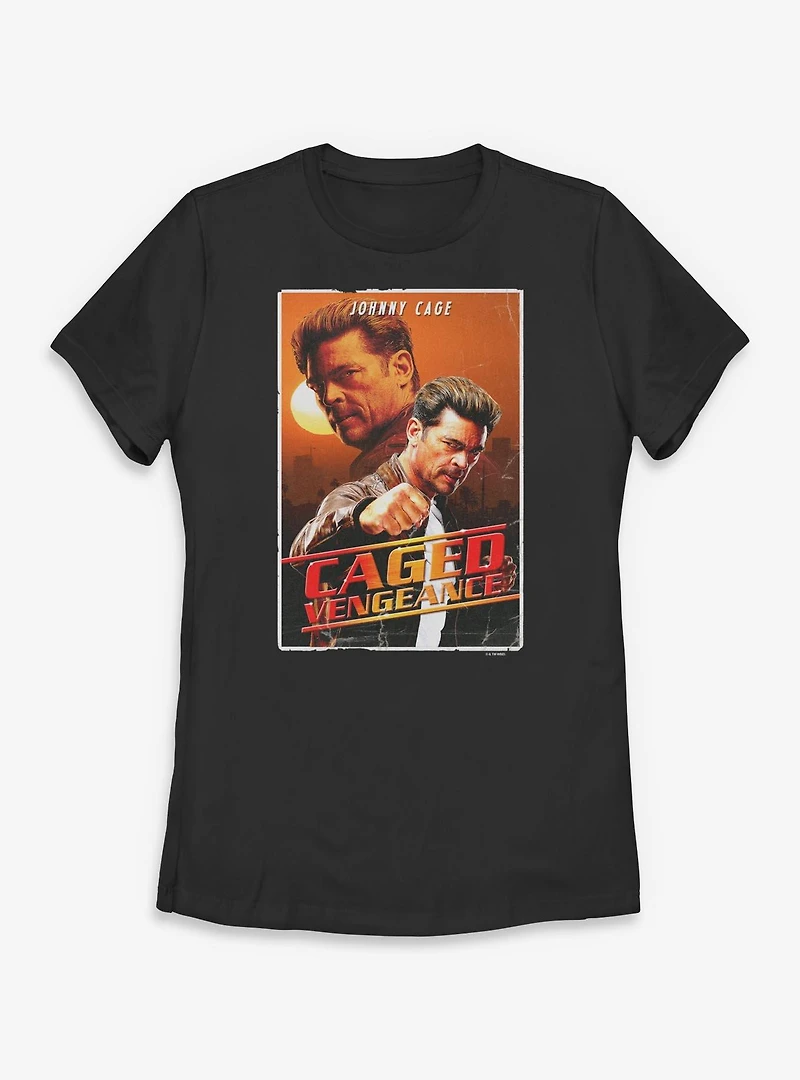 Mortal Kombat Caged Vengeance Womens T-Shirt