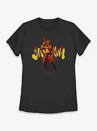Mortal Kombat Shao Kahn Womens T-Shirt