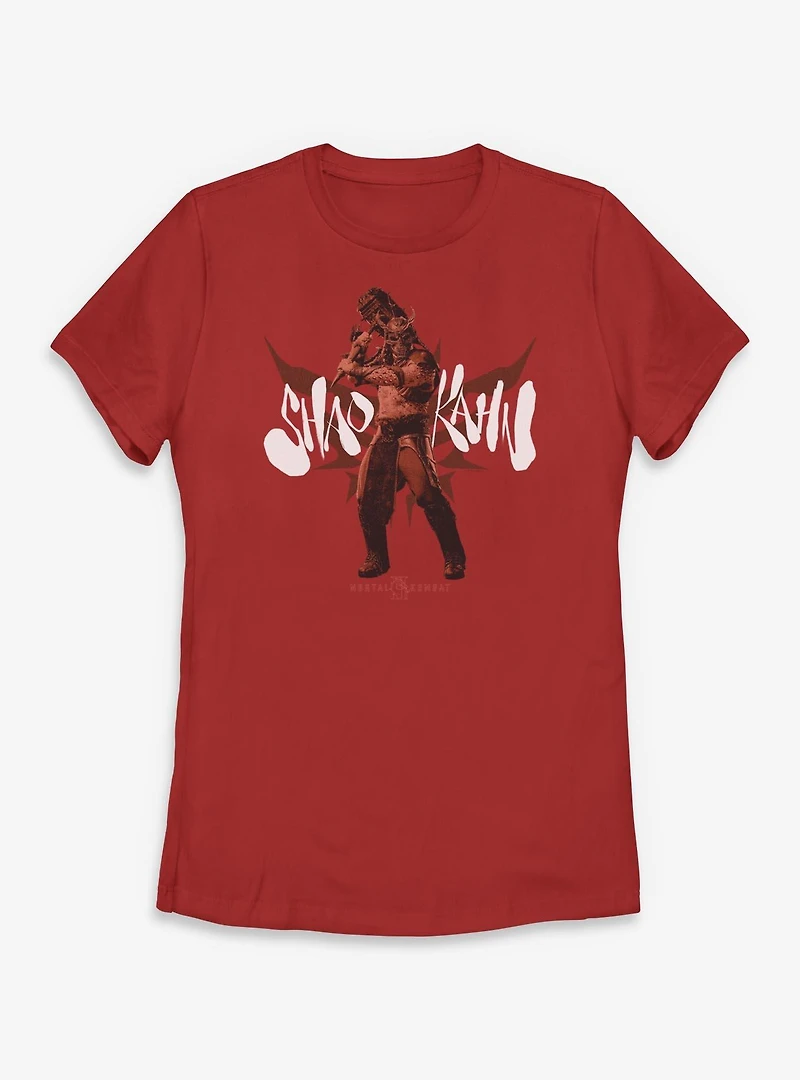 Mortal Kombat Shao Kahn Hammer Womens T-Shirt