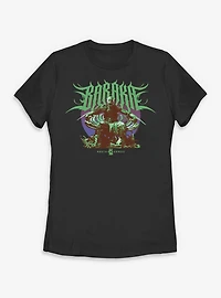 Mortal Kombat Baraka Green Womens T-Shirt