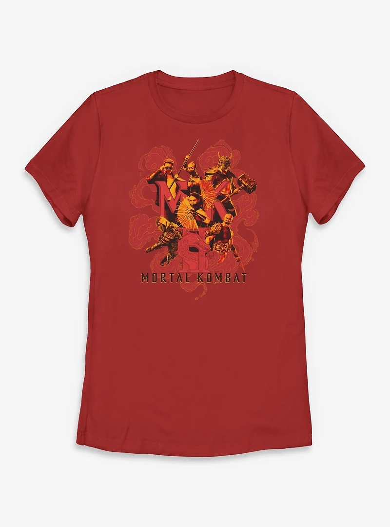 Mortal Kombat Players Womens T-Shirt