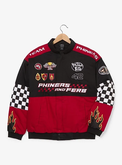 Disney Phineas and Ferb Swamp Oil 500 Racing Jacket - BoxLunch Exclusive