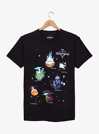 Disney Kingdom Hearts Worlds T-Shirt — BoxLunch Exclusive