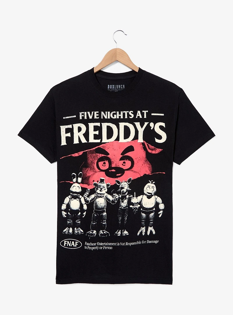 Five Nights at Freddy's Graphic T-Shirt — BoxLunch Exclusive