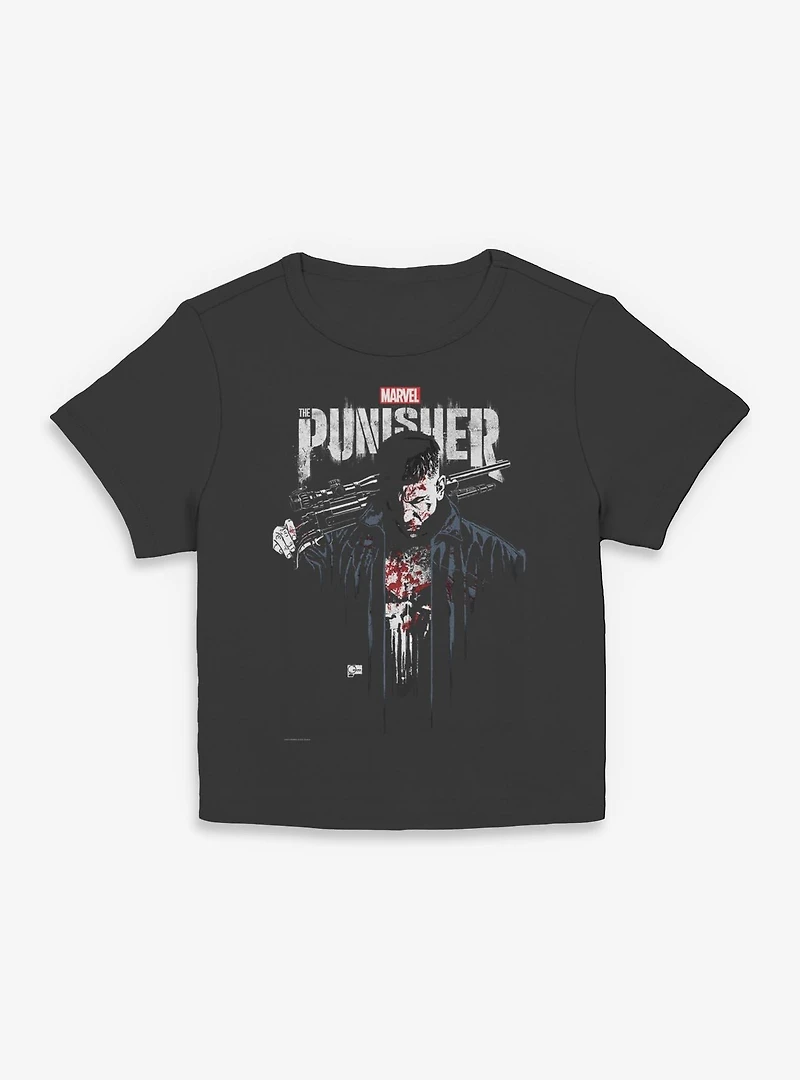 Marvel Punisher Downfall Womens Baby T-Shirt