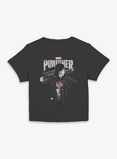 Marvel Punisher Downfall Womens Baby T-Shirt