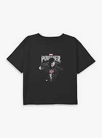 Marvel Punisher Downfall Youth Girls Boxy T-Shirt