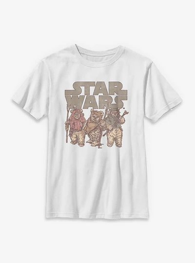 Star Wars Ewok Group Youth T-Shirt