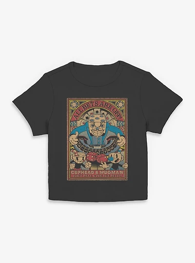 Cuphead All Bets Are Off Womens Baby T-Shirt