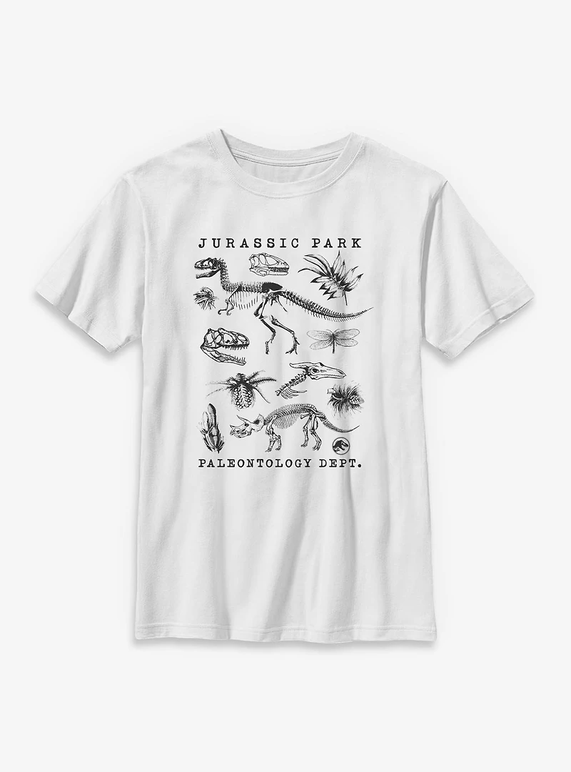 Jurassic Park Flora & Fauna Youth T-Shirt
