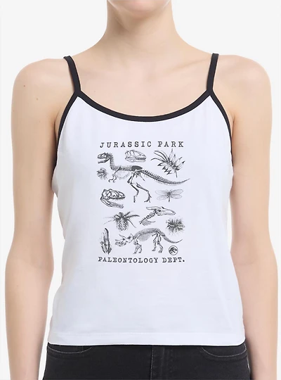 Jurassic Park Flora & Fauna Womens Cami Tank Top