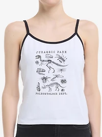 Jurassic Park Flora & Fauna Womens Cami Tank Top